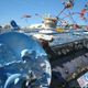 Illustration for article titled Groovalicious Purple Princess Of Peace Art Car Falls On Hard Times, Faces Crusher